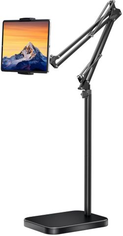 Tablet Floor Stand with 11lb Stable Base