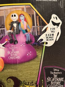 Disney Nightmare Before Christmas 7ft Inflatable