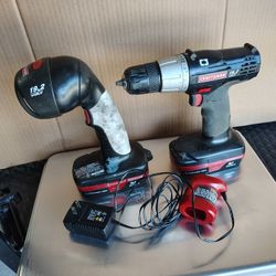 2-Craftsman 19.2 V Lithium Batteries w/charger