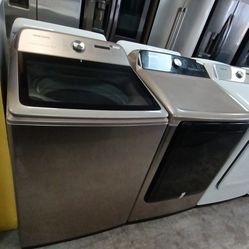 King size set top load washer & electric dryer with warranty delivery fee depends on address 🏠🚛🛣️