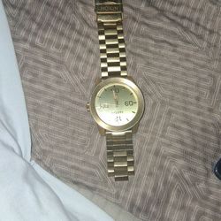 Nixon 100 M Stainless Steal Watch 