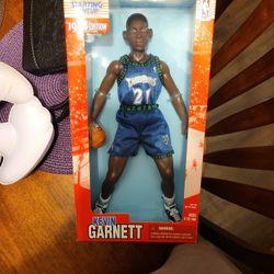 Starting Lineup NBA 1998 Edition Vintage Kevin Garnett Minnesota Timberwolves 12 " Poseable Figure