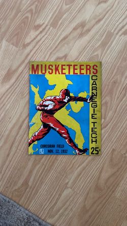 Nov 12 1932 Musketeers Corcoran Field