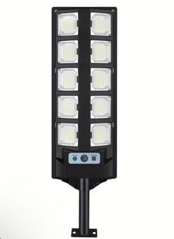 1pc Of Outdoor Super Bright Large Solar Street Light Commercial Street Light, 6500K 3000LM