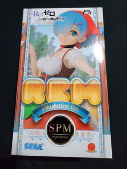 Re:zero Starting Life in Another World REM Oktoberfest Ver. SPM figure
