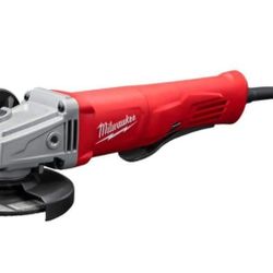 Milwaukee Tool 6142-30 11 Amp Corded 4-1/2" Small Angle Grinder W/Lock-On