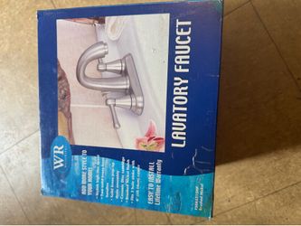 Lavatory faucet