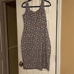 Beautiful Dress With It’s Cardigan 