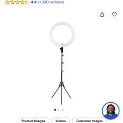 Sunpak Ring Lights – 12″ & 19″ Bi-Color LED Lighting Kits