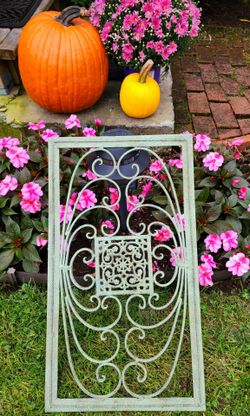 Decorative Wrought Iron Wall Panel