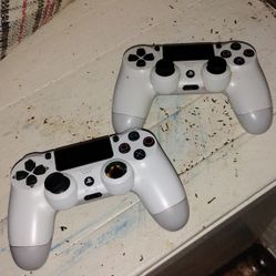 Ps4 Controllers White 
