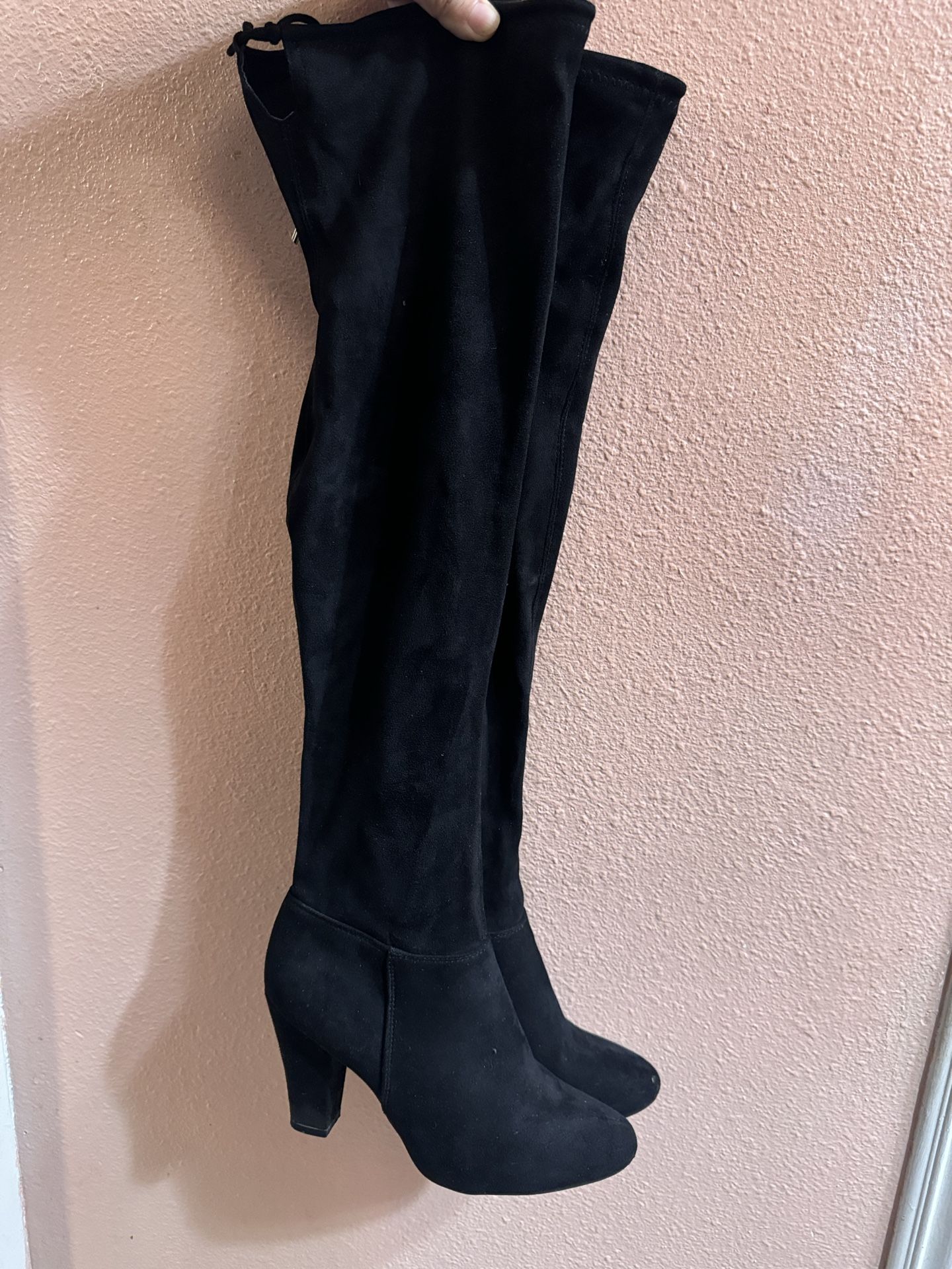 High Thigh Boots With Heel