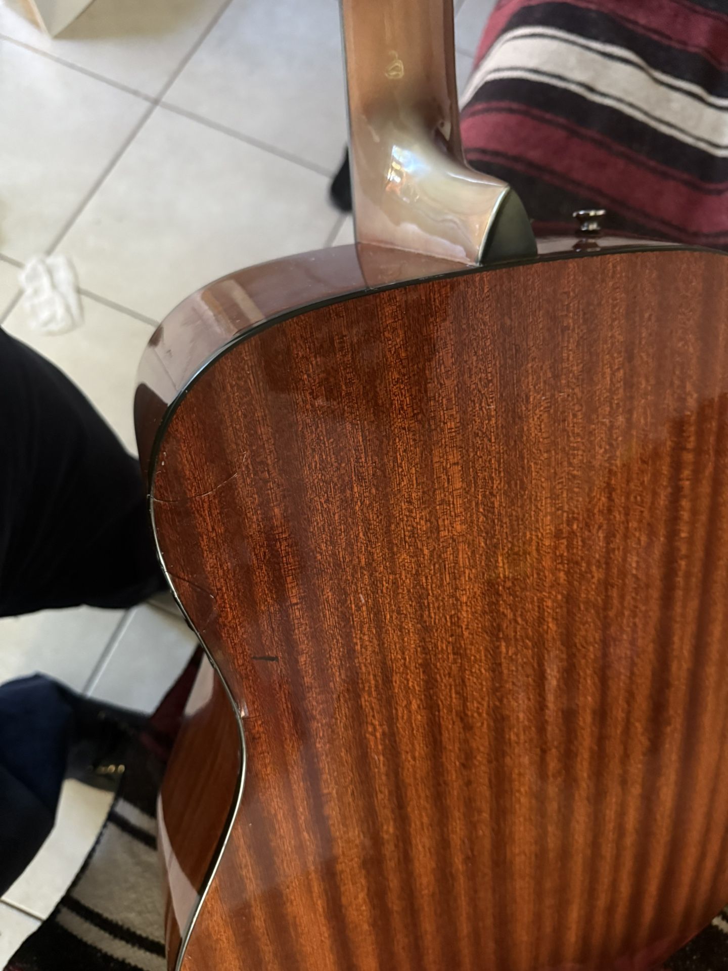 6 String Fender Acoustic Guitar