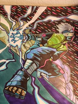 Kakashi Chidori Drawing 