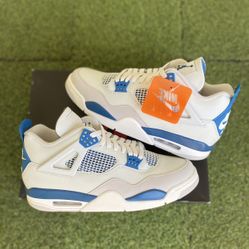 Jordan Military Blue 4s 