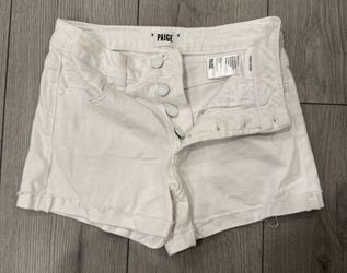 Paige White Jeans Shorts Pre-owned
