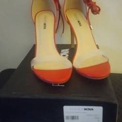 Fashion Nova Womens Reds Heel Shoes size 9 

