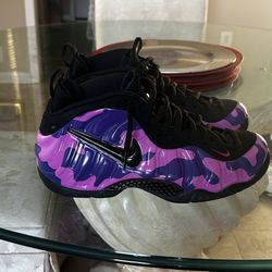 Purple Camo Foamposite 