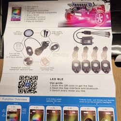 Oneuplighting RockGlow-X 8 piece Rock lights