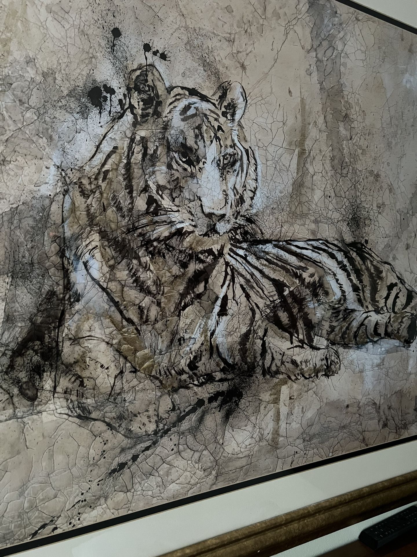 Large Framed Art Tiger,New Products : American Fashion Style Bags On Sale