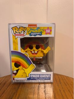 Funko Pop! Vinyl SpongeBob SquarePants #558 Rainbow Nickelodeon Figure