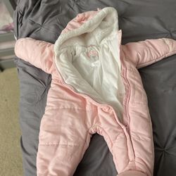 Baby Girl snowsuit