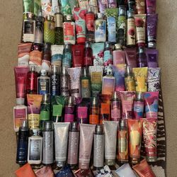 🌟NEW!! 98 Full Size Bottles Bath & Body Works Lotion, Cream, Spray