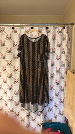 Women's Short Sleeve Striped Maxi Dress