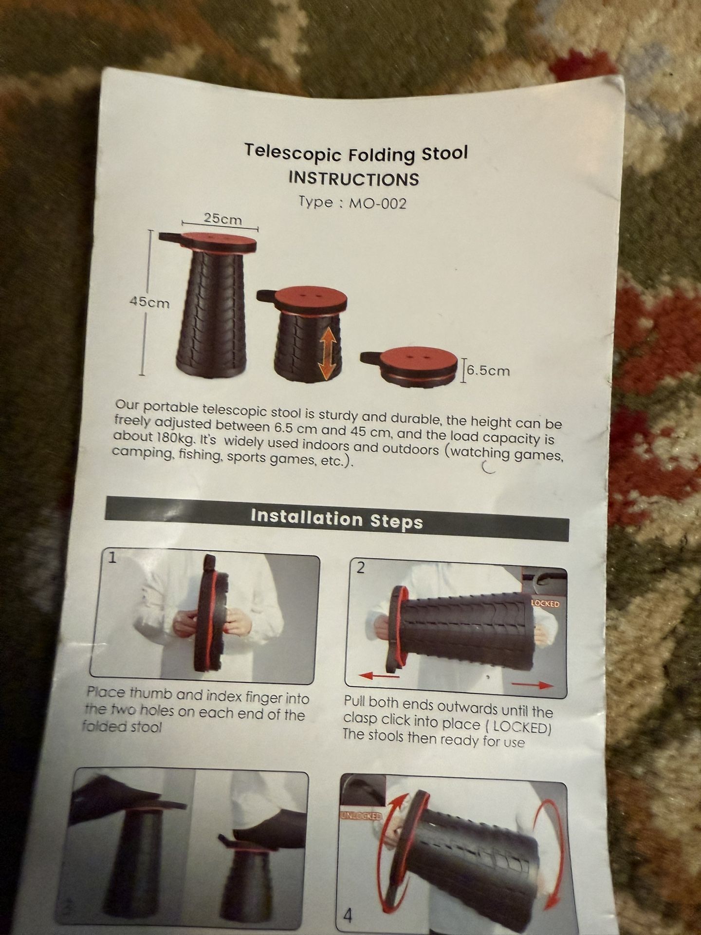 Portable Padded Seats 