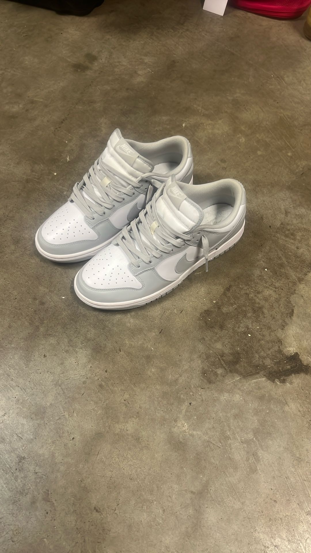 Grey Nike Dunks