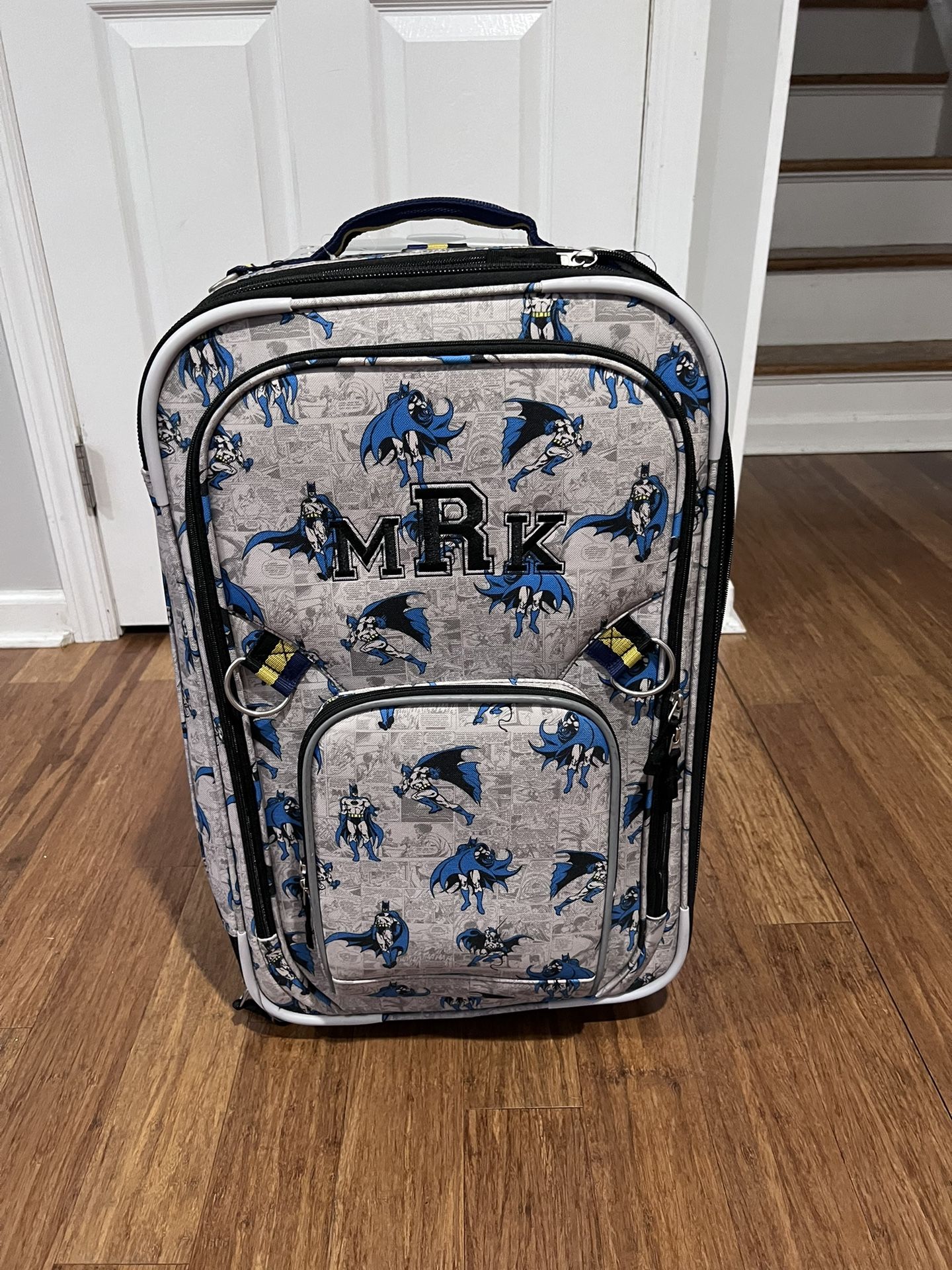Pottery Barn Medium Sized BATMAN Luggage