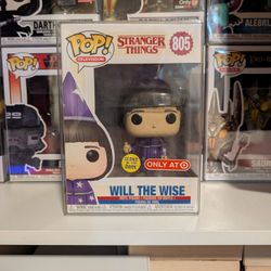 Funko Pop Stranger Things Will The Wise 805 Glow In The Dark Target Exclusive