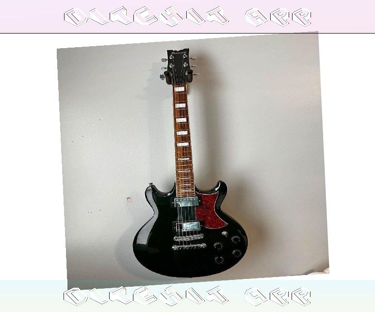 theory system Electric Guitar Rock Hard with Superior Sound Technology