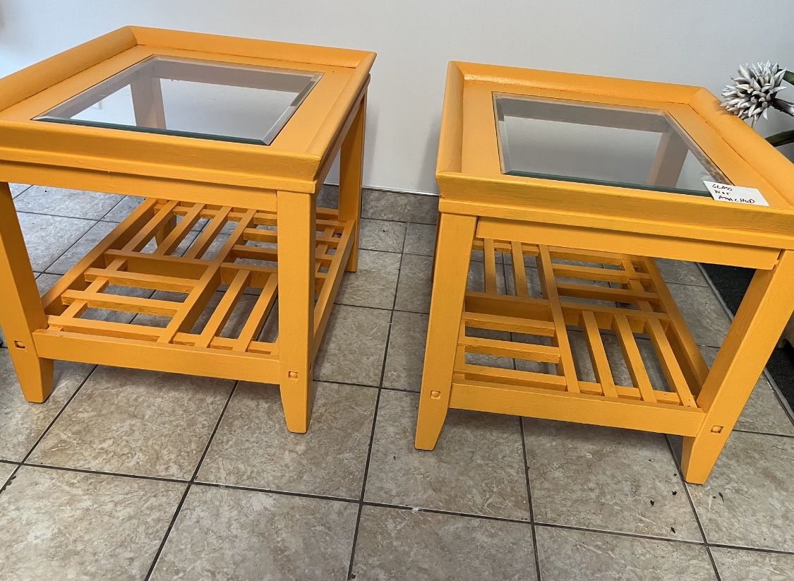 Two Matching End Tables