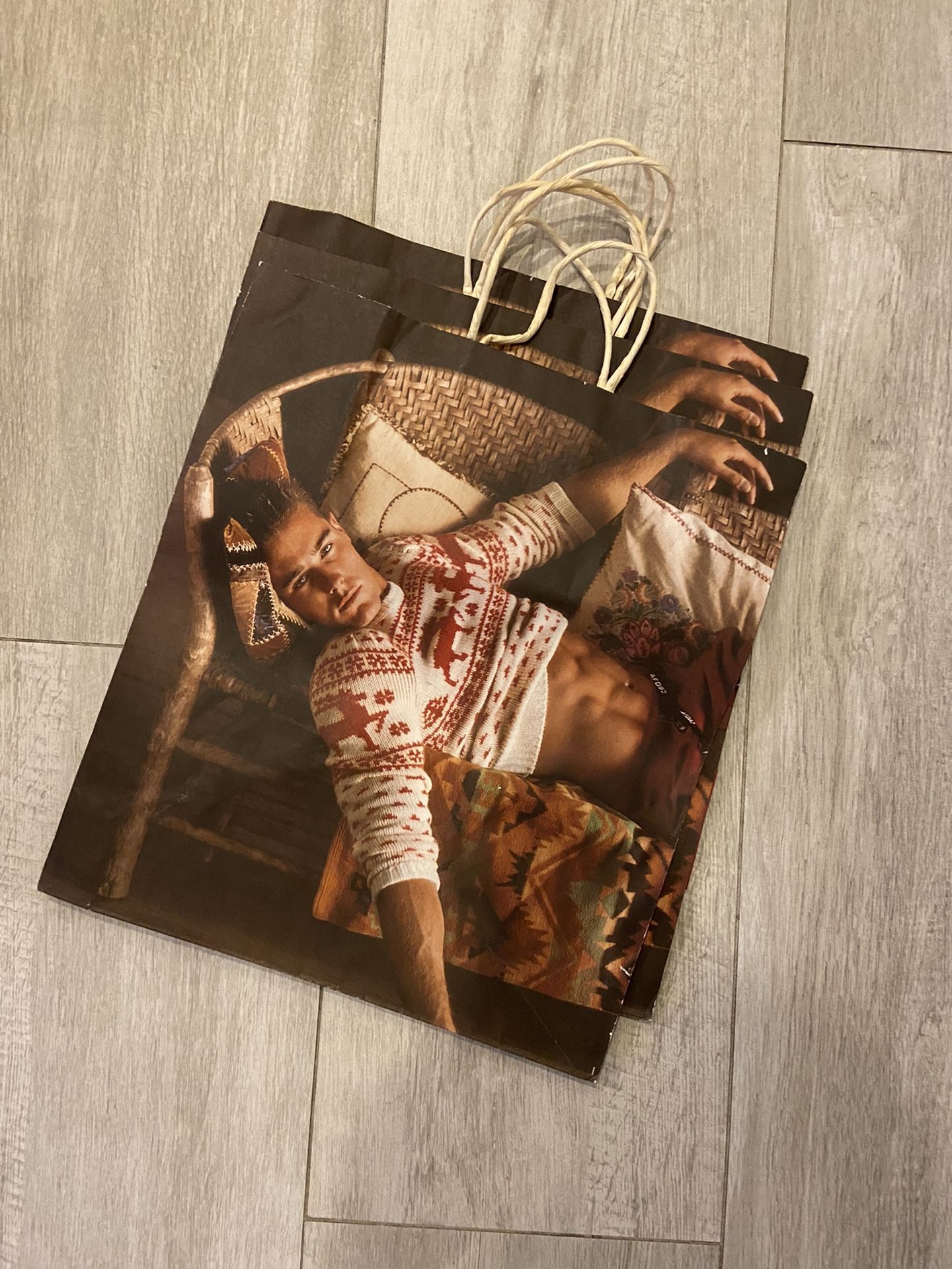 Abercrombie & Fitch Vintage Shopping Bags for Sale in Pembroke