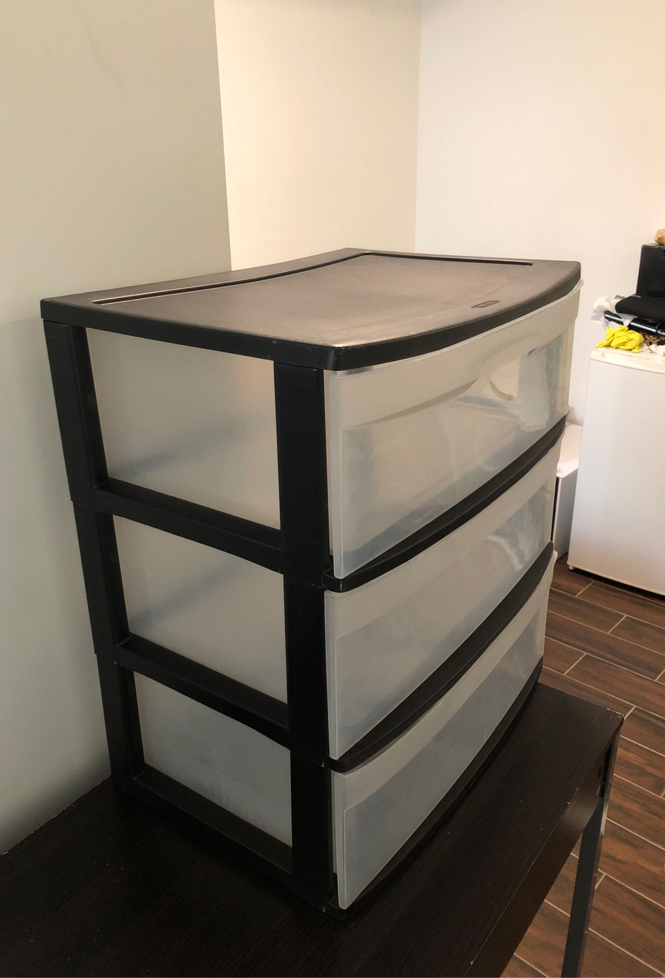 Two Plastic drawers