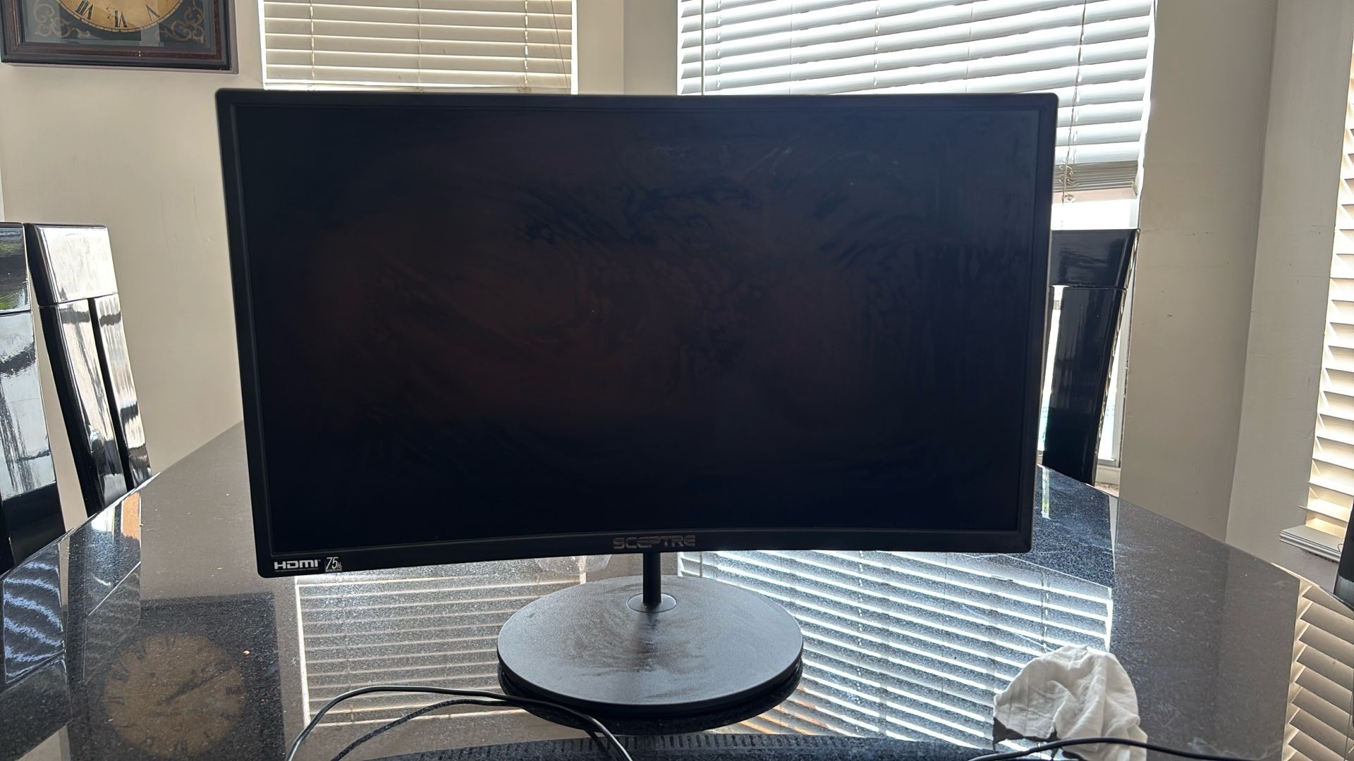 Scepture Monitor Curved 75hz 24 Inch