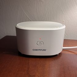 ConairPure Portable HEPA Air Purifier, 3 Fan Settings, White