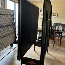 Indoor lifetime ready 2 play foldable ping pong table