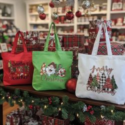 Christmas Tote Bags
