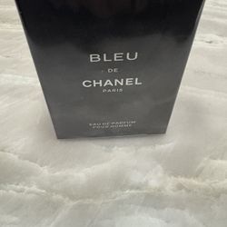 Brand New Bleu De Chanel Cologne 3.4 