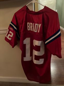 Reebok Tom Brady Patriots AFL 50th Anniversary Jersey Size 50