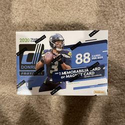 Panini Donruss football 2020 trading cards blaster box