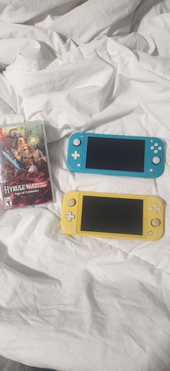 2 nintendo switch lite plus hyrule warriors age of calamity