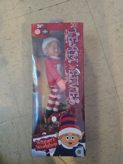 Team Wisconsin Badgers Elves Winner's Workshop Elf Doll