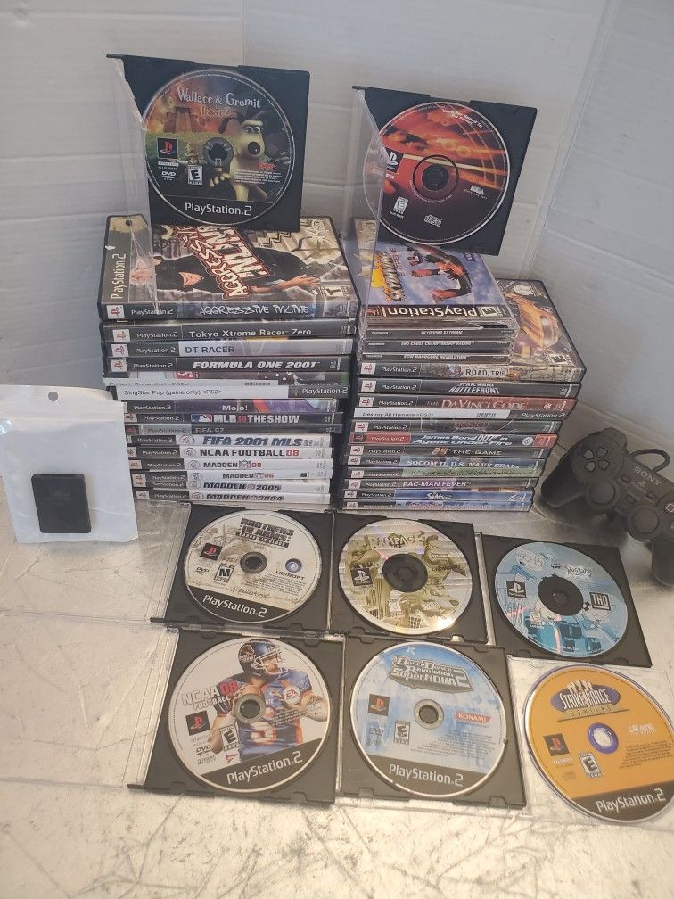 Playstation 1 And 2 Games And Accessories 