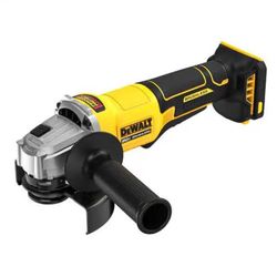 DEWALT 4.5-in 20-volt max Paddle Switch Brushless Cordless Angle grinder DCG408B