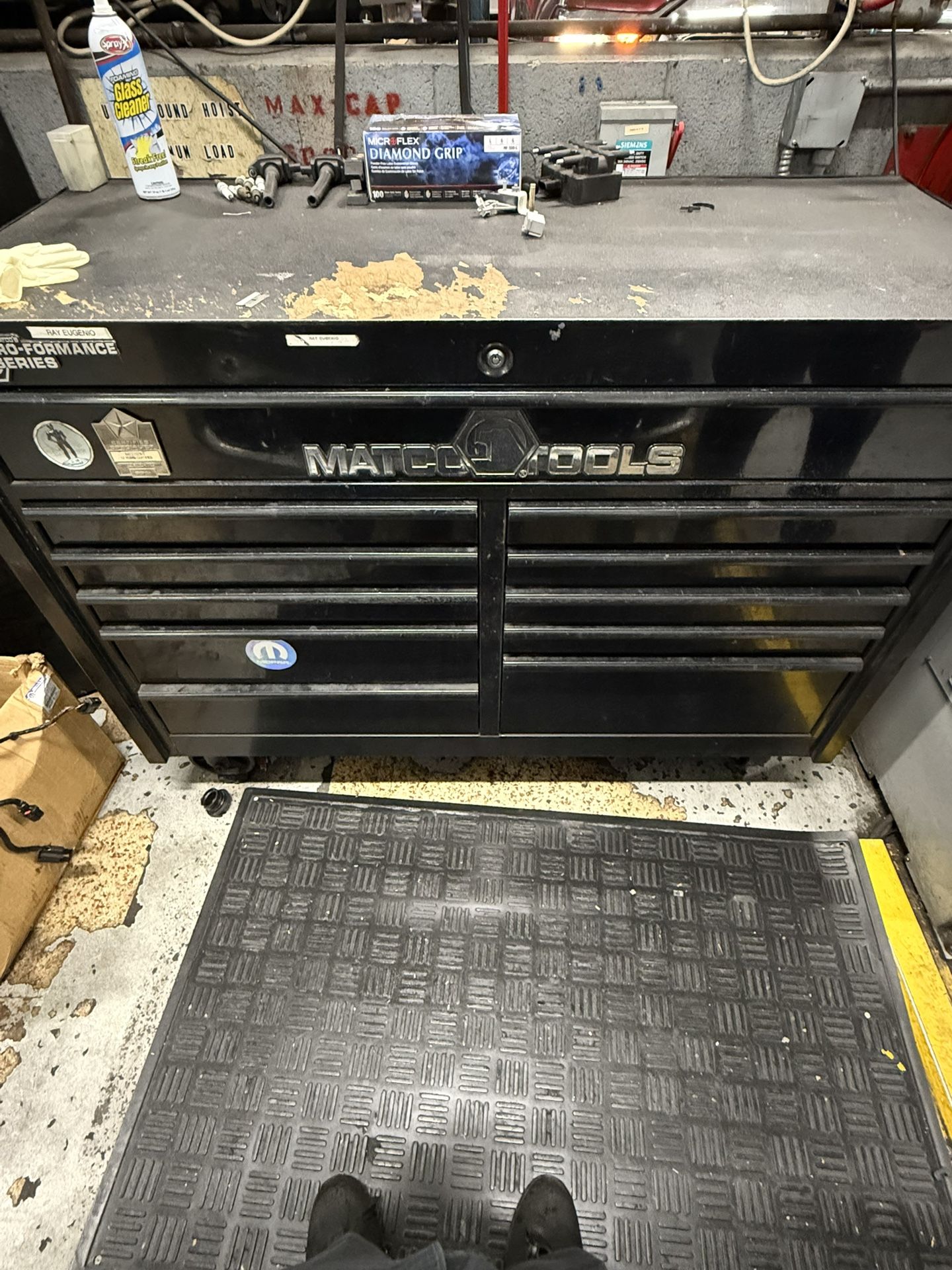MATCO TOOL BOX WITH TOOLS