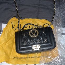 Valentino leather purse