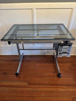 Glass Drafting Desk